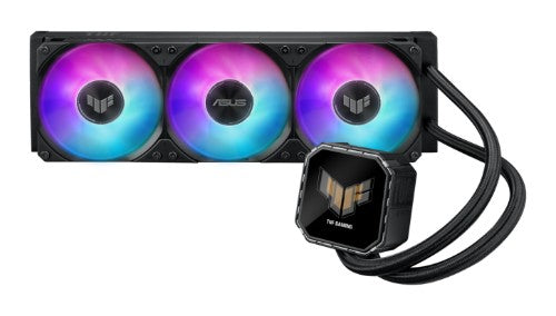 ASUS TUF Gaming LC III 360 ARGB LCD Processor All-in-one liquid cooler 12 cm Black 1 pc(s)