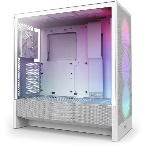NZXT H5 Flow RGB Midi Tower White