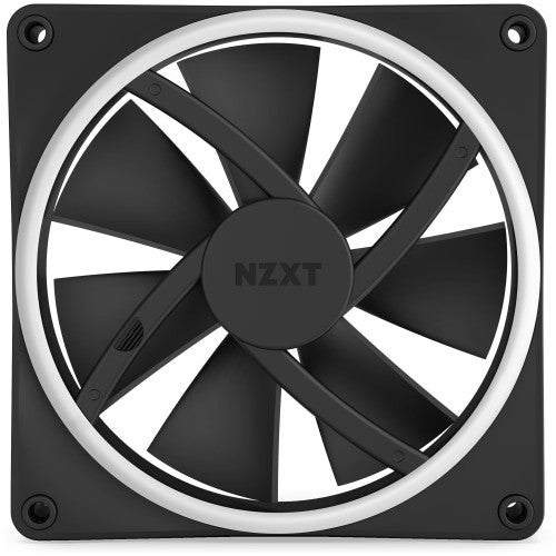 NZXT F140 RGB DUO Fan 14 cm Black 1 pc(s)