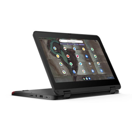 Lenovo 500e Chromebook Gen 3 (Intel) Intel® Celeron® N N5100 29.5 cm (11.6") Touchscreen HD 8 GB LPDDR4x-SDRAM 64 GB eMMC Wi-Fi 6 (802.11ax) ChromeOS UK English Grey