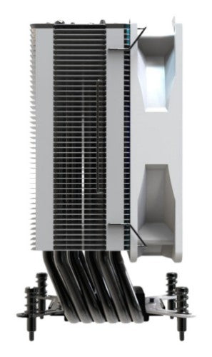VIDA Boreas Processor Air cooler 12 cm White