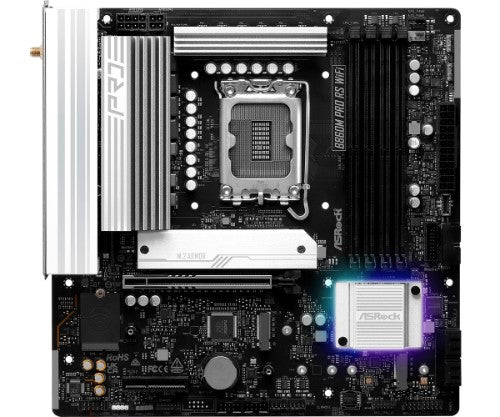 Asrock B860M Pro RS WiFi Intel B860 LGA 1851 (Socket V1) micro ATX