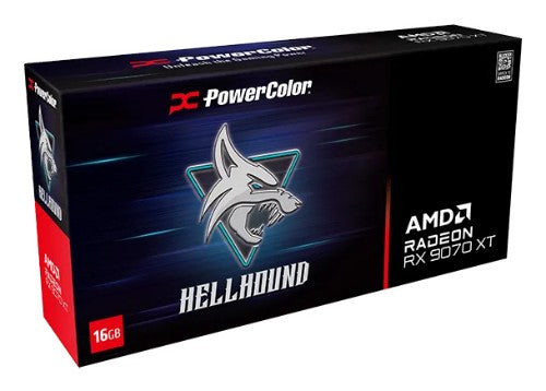 PowerColor Hellhound Radeon RX 9070 XT AMD 16 GB GDDR6