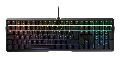 CHERRY MX 3.0S RGB keyboard Gaming USB QWERTZ German Black
