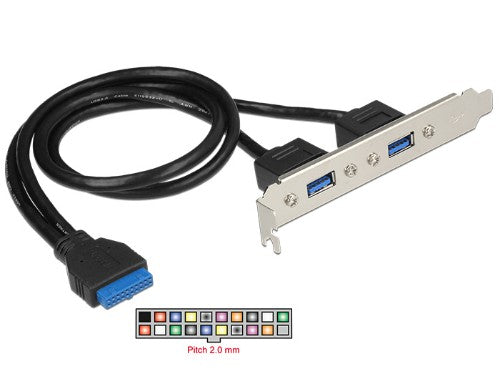 DeLOCK 84836 interface cards/adapter Internal USB 3.2 Gen 1 (3.1 Gen 1)