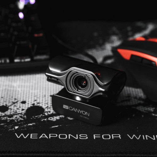 Canyon CNS-CWC6N webcam 3.2 MP 2048 x 1536 pixels USB 2.0 Black