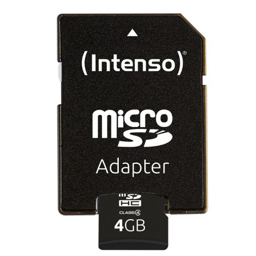 Intenso 3403450 memory card 4 GB MicroSDHC Class 4