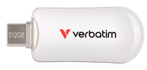 Verbatim Plectra USB-C Flash Drive White 512GB