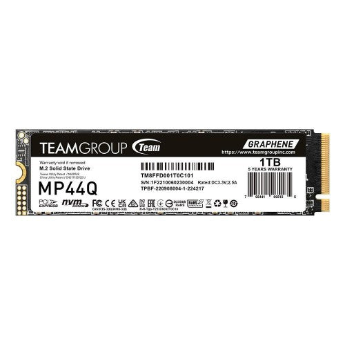 Team Group MP44Q 1 TB M.2 PCI Express 4.0 NVMe QLC 3D NAND