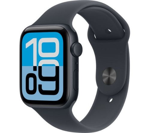 Apple Watch SE (3nd generation) SE 3 GPS 44mm Midnight Aluminium Case with Midnight Sport Band - S/M
