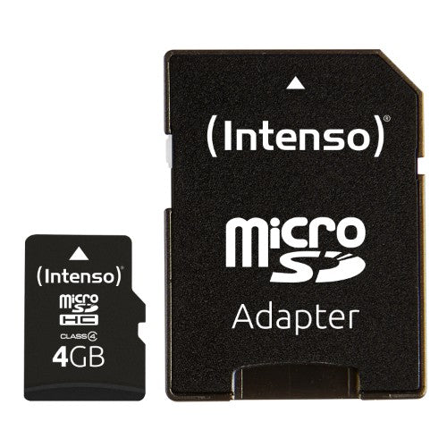 Intenso 3403450 memory card 4 GB MicroSDHC Class 4