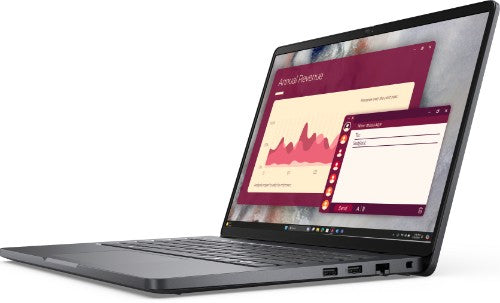 DELL Pro 14 PC14250 Intel Core 5 120U Laptop 35.6 cm (14") Full HD+ 16 GB DDR5-SDRAM 512 GB SSD Wi-Fi 6E (802.11ax) Windows 11 Pro UK English Black