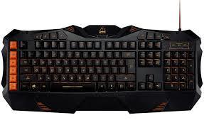 Canyon Fobos keyboard Gaming USB Black, Orange