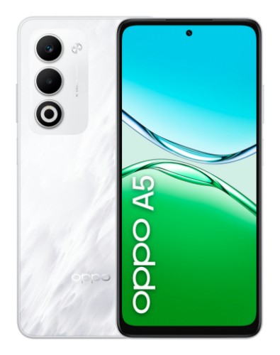 OPPO A5 16.9 cm (6.67") Dual SIM Android 15 4G USB Type-C 4 GB 128 GB 6000 mAh White