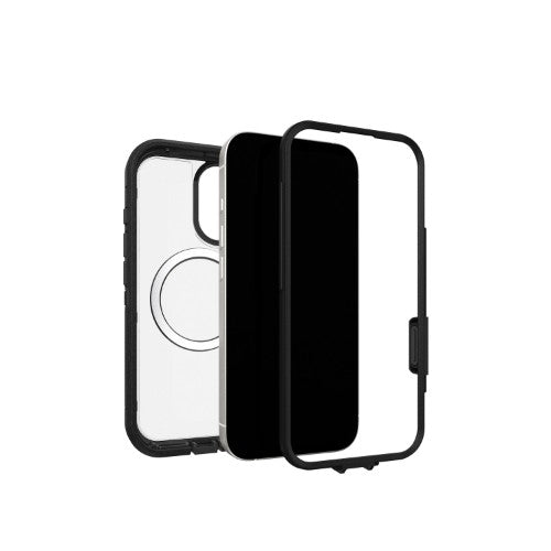 OtterBox Defender Pro XT Clear Series for Apple iPhone 17, transparent/black
