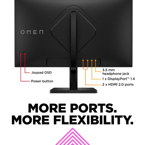 OMEN by HP 27 inch QHD 165Hz Gaming Monitor - OMEN 27q