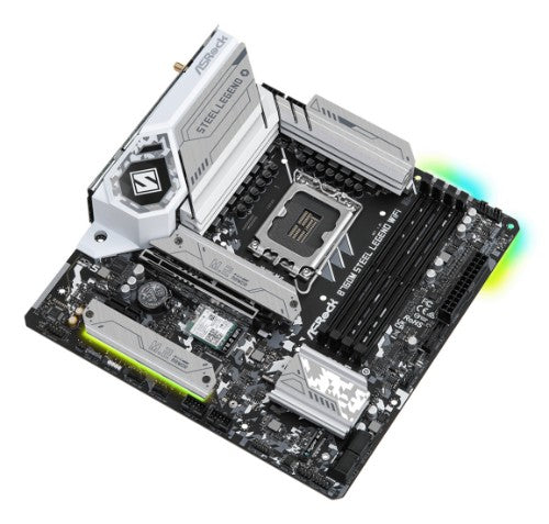 Asrock B760M Steel Legend WiFi Intel B760 LGA 1700 micro ATX