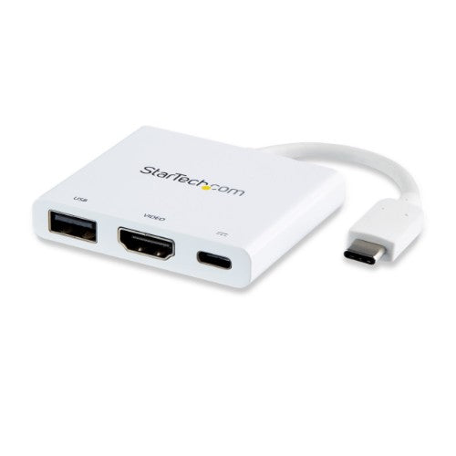 StarTech.com USB-C Multiport Adapter with HDMI - USB 3.0 Port - 60W PD - White