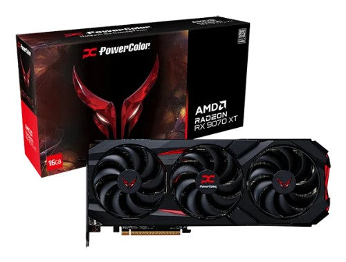 PowerColor Red Devil Radeon RX 9070 XT AMD 16 GB GDDR6