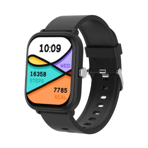 Entity AERO SMARTWATCH BLUE AND GREY 5.11 cm (2.01") TFT 48.7 mm Digital 240 x 296 pixels Touchscreen Black