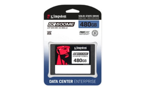 Kingston Technology 480G DC600ME (Mixed-Use) 2.5" Enterprise SATA SSD