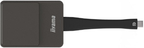 iiyama WP D002C Smart TV dongle USB 4K Ultra HD Black, Silver
