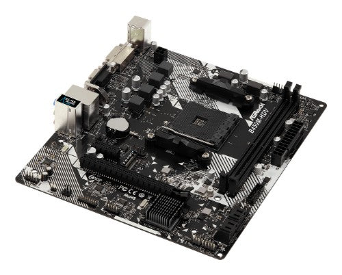 Asrock B450M-HDV R4.0 AMD B450 Socket AM4 micro ATX