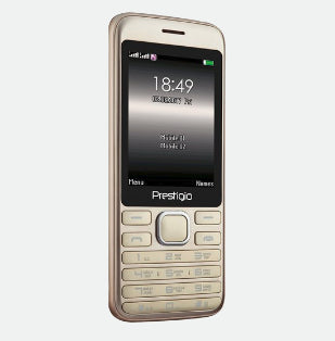 Prestigio Grace A1 7.11 cm (2.8") 102 g Gold Feature phone