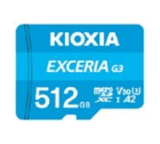 Kioxia EXCERIA G3 512 GB MicroSDXC UHS-I Class 10