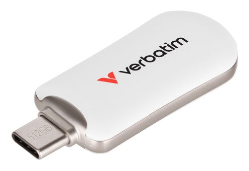 Verbatim Plectra USB-C Flash Drive White 512GB