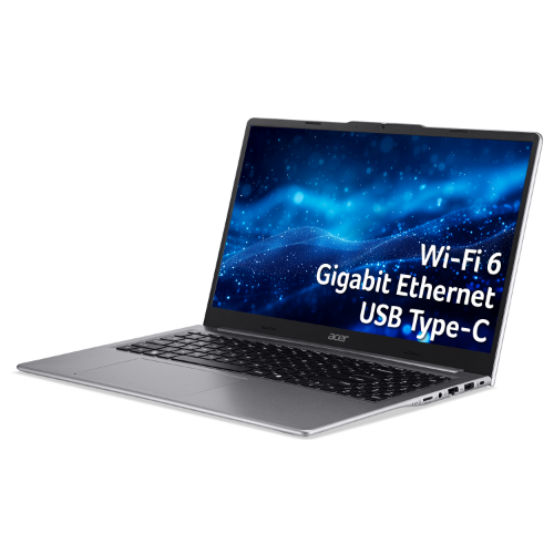 Acer Extensa 15 EXO15-41-R1P0 AMD Ryzen™ 5 7430U Laptop 39.6 cm (15.6") Full HD 16 GB DDR4-SDRAM 512 GB SSD Wi-Fi 6 (802.11ax) Windows 11 Home Grey