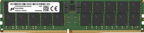 Micron MTC40F204WS1RC64BC1R memory module 96 GB 1 x 96 GB DDR5 6400 MT/s 288-pin DIMM ECC