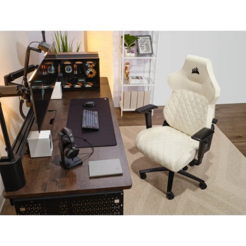 Corsair TC500 LUXE PC gaming chair Upholstered seat Beige