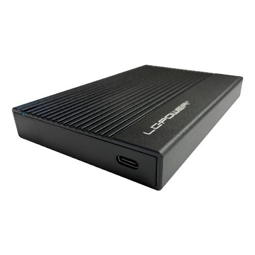 LC-Power LC-25U3-C storage drive enclosure HDD/SSD enclosure Black 2.5"