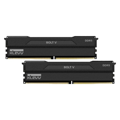Klevv 32GB (2x16GB) 6000MHz CL28 DDR5 GAMING RAM MODULE 28-36-36-76 1.35V BOLT V KIT