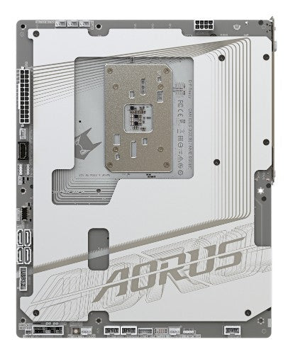 GIGABYTE B650E AORUS STEALTH ICE Motherboard - AMD Ryzen 9000 Series CPUs, 12+2+2 Phases VRM, up to 8000MHz DDR5 (OC), 1xPCIe 5.0 + 2xPCIe 4.0 M.2, 2.5GbE LAN, WIFI 7, USB 3.2 Gen 2x2