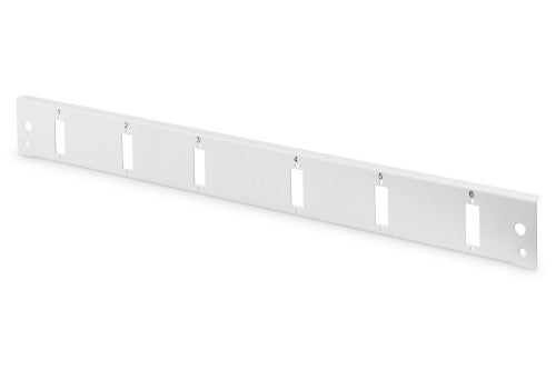 Digitus Fiber Optic Splice Box Front Panel, quick lock, 6x SC DX, 1U