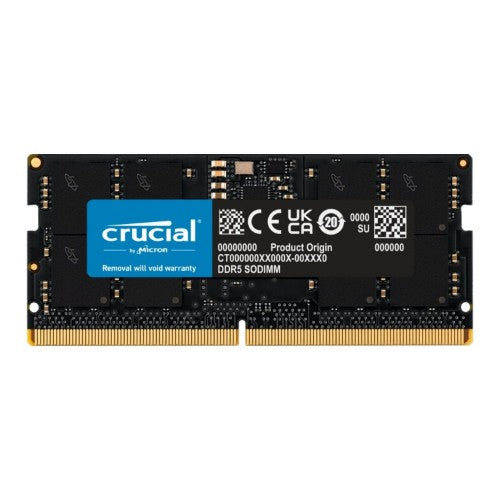 Crucial CT16G56C46S5 memory module 16 GB 1 x 16 GB DDR5 262-pin SO-DIMM ECC