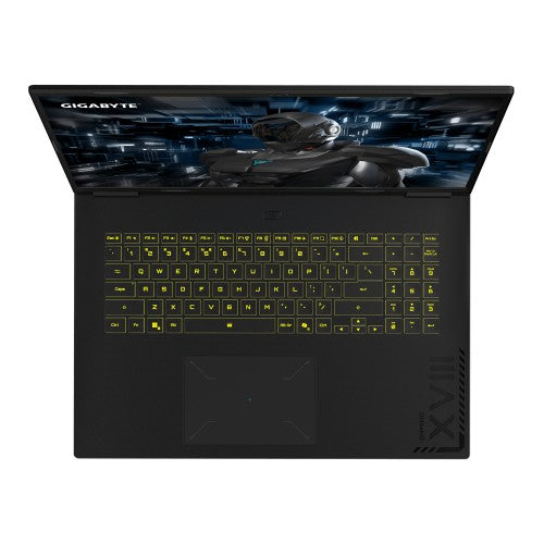 GIGABYTE GAMING A18 Laptop - 18“, 165Hz WUXGA, Intel Core 7 240H, RTX 5070 Ti, 32GB LPDDR5x 5600MHz, 1TB Gen4 SSD, Windows 11 Home, 2 Year Warranty, Dolby Atmos, GAMING A18 PRO DXJG3UKBC4SH