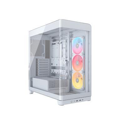 Corsair 4500X LX-R RGB Tempered Glass Mid-Tower, White Midi Tower