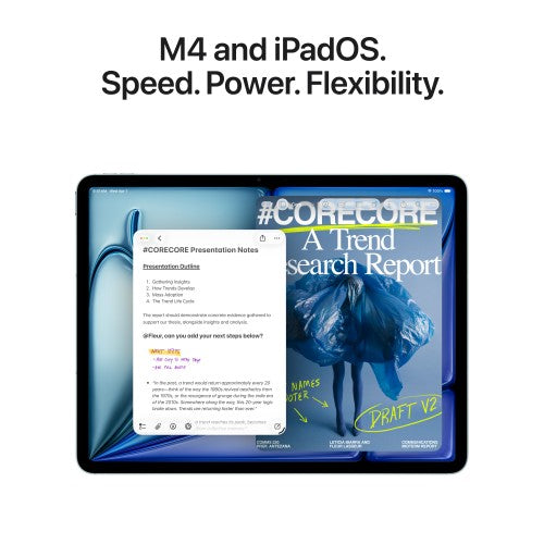 Apple iPad 11-inch Air Wi-Fi + Cellular 256GB - Starlight