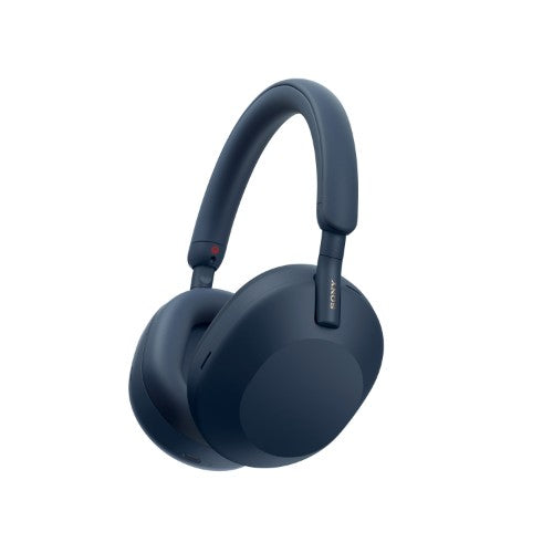 Sony WH-1000XM5 Noise Cancelling Wireless Headphones, 30 hours battery life, Overhead Bluetooth Headphones, Optimised for Alexa and Google Assistant, IOS and Android with Built-In Mic, in Midnight Blue