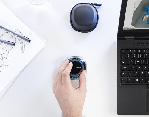 3Dconnexion SpaceMouse mouse Office Ambidextrous RF Wireless + Bluetooth + USB Type-A 6DoF