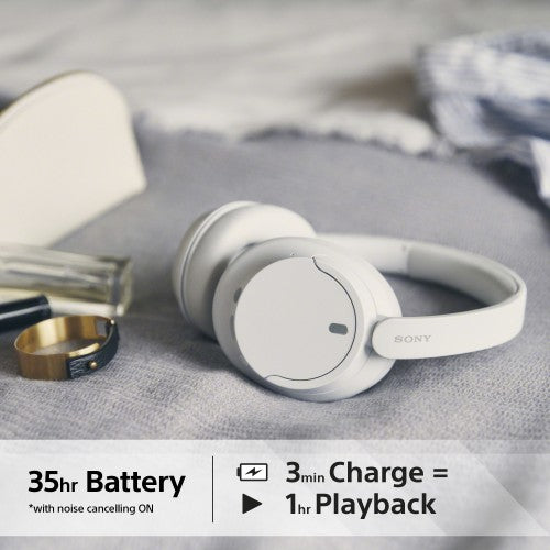 Sony WH-CH720 Headset Wired & Wireless Head-band Calls/Music USB Type-C Bluetooth White