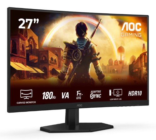 AOC G4 C27G42E computer monitor 68.6 cm (27") 1920 x 1080 pixels Full HD LED Black, Red