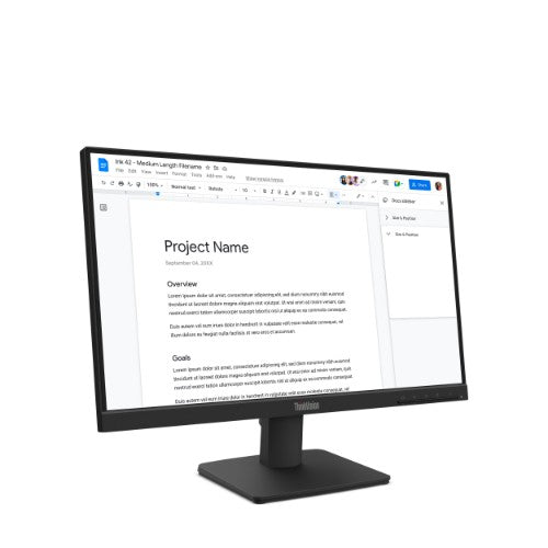 Lenovo ThinkVision S22-4e computer monitor 54.6 cm (21.5") 1920 x 1080 pixels Full HD LED Black