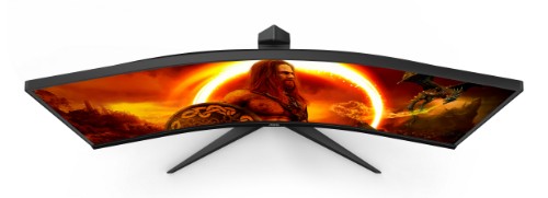 AOC G2 CU34G2XP computer monitor 86.4 cm (34") 3440 x 1440 pixels UltraWide Quad HD LED Black, Red