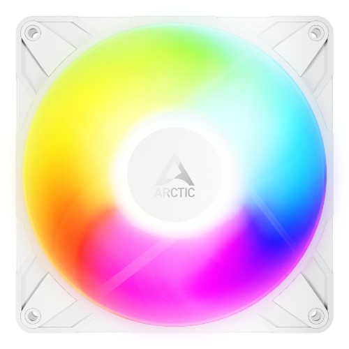ARCTIC Freezer P14 Pro Reverse A-RGB (White) - 3 Pack - 140 mm A-RGB PWM Fan with Cable Splitter