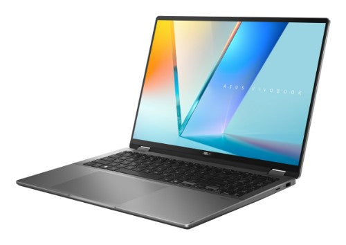 ASUS Vivobook 16 Flip TP3607SH-RJ028W Copilot+ PC Intel Core Ultra 7 256V Hybrid (2-in-1) 40.6 cm (16") Touchscreen 3K 16 GB LPDDR5x-SDRAM 1 TB SSD NVIDIA® GeForce RTX™ 5050 Wi-Fi 7 (802.11be) Windows 11 Home Black, Grey