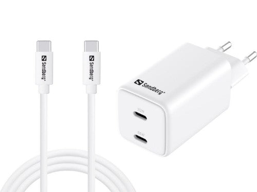 Sandberg AC Charger USB-C PD65W EU 1.5M